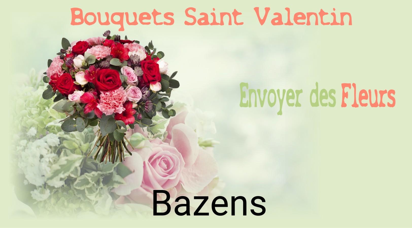Roses de Saint-Valentin livrées à Bazens